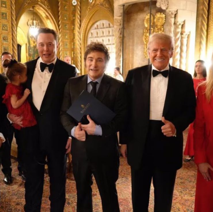 Milei se reunirá con Trump y Elon Musk durante su viaje a Estados Unidos